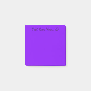 Vibrant Lila Post-it Block