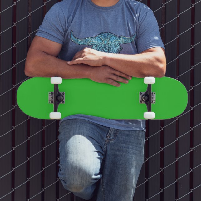 Vibrant Lime Green Skateboard for Bold Street Styl (Utomhus 3)