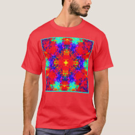 Vibrant Ljusa färger Mönster Art T Shirt