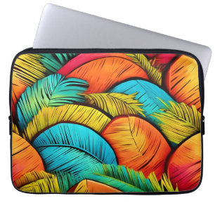 Vibrant löfscape laptop fodral