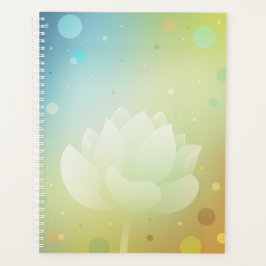 Vibrant Lotus Hardcover Planner