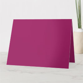 Vibrant Magenta Elegans | Premium Vikta Kort