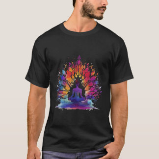 Vibrant Meditation Yoga och Mindfulhet T Shirt