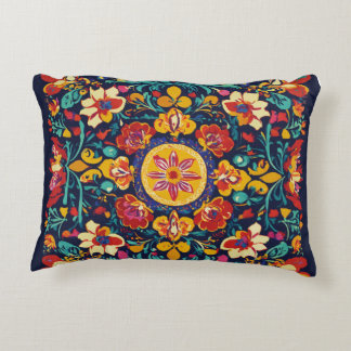 ’Vibrant Mexican Fiesta Pillow’ Prydnadskudde