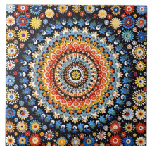 Vibrant Millefiori Elegant Mönster