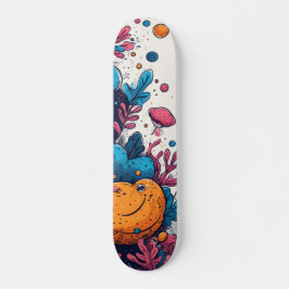 Vibrant Modern Designer Skateboard