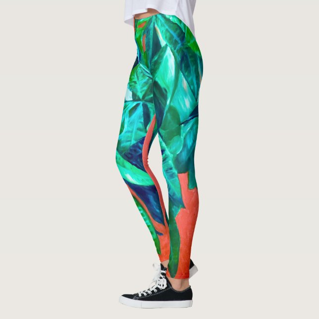 Vibrant Money Träd Leggings (Vänster)