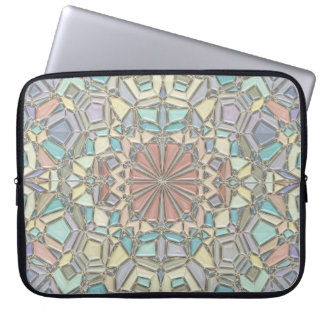 vibrant mosaic laptop fodral