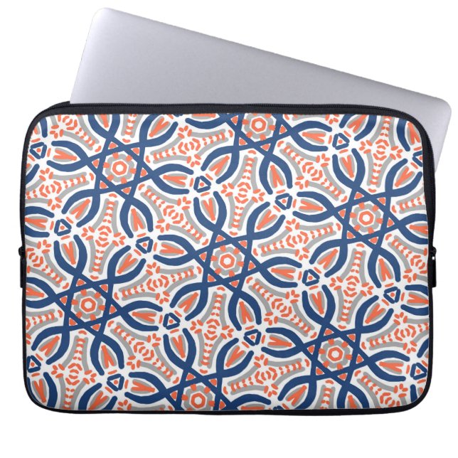 Vibrant Mosaic Modern BR Laptop Fodral (Framsidan)