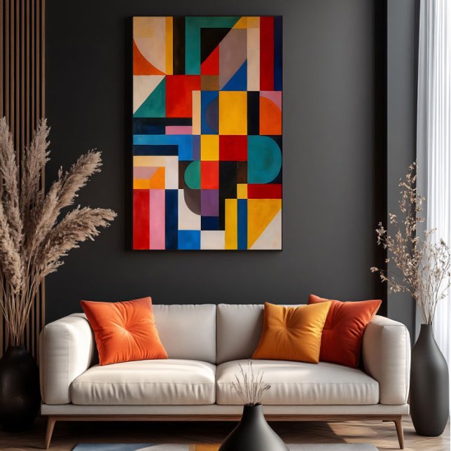 Vibrant Mosaic Poster (Skapare uppladdad)