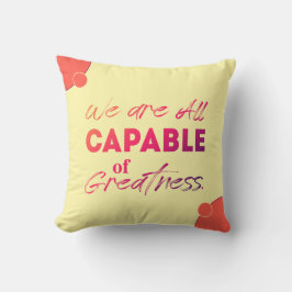 Vibrant Motiveringsoffert Dekorativ kudde