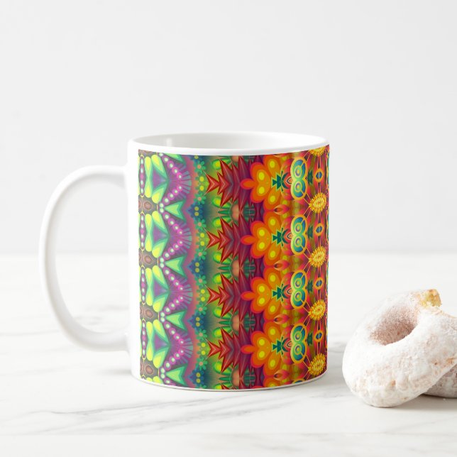 Vibrant Mugg Mönster: Zazzle Store Hits! (Med munk)