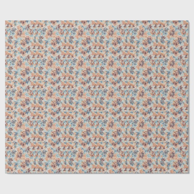 Vibrant multifärgad, klassiskt trendig mönster-des presentpapper (Platt)