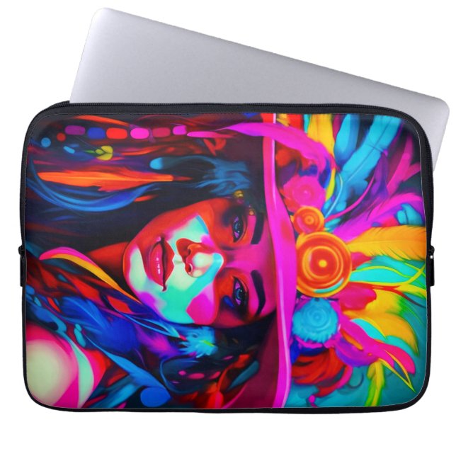 Vibrant Muse Laptop Fodral (Framsidan)