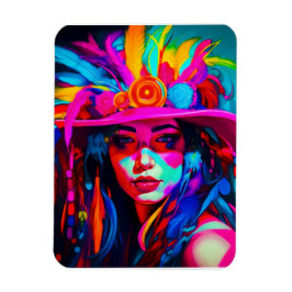 Vibrant Muse Magnet