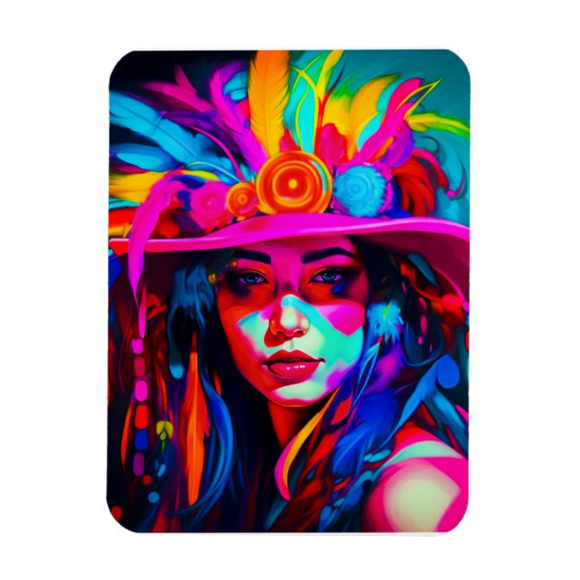 Vibrant Muse Magnet (Vertikal)