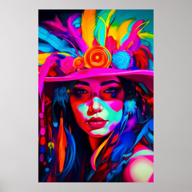 Vibrant Muse Poster (Framsidan)