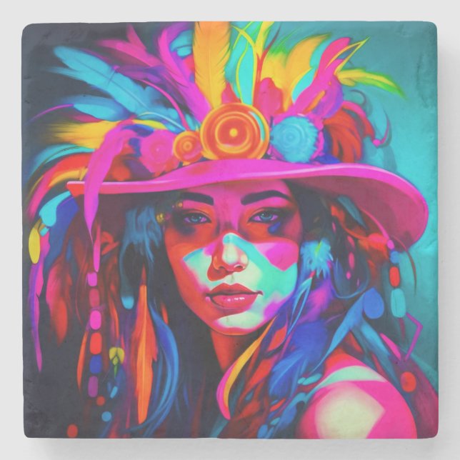 Vibrant Muse Stenunderlägg (Framsidan)