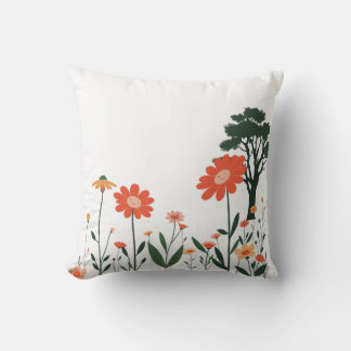 Vibrant Nature Art for Home & Gifts | Pillow Kudde
