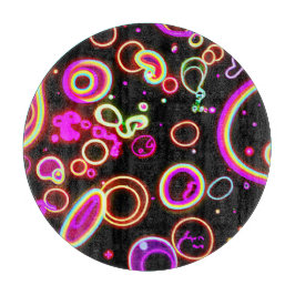 Vibrant Neon Glow Mönster