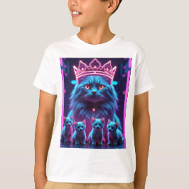 Vibrant Neon Pop Art Design for T-Shirts