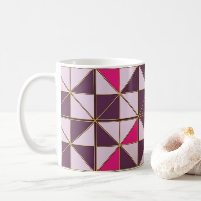 Vibrant Nubian Geometric Coffee Mug Kaffemugg (Med munk)