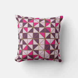 Vibrant Nubian Geometric Throw Pillow | African Et Kudde