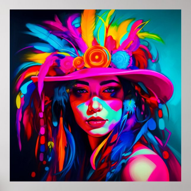 Vibrant Nuse Poster (Framsidan)