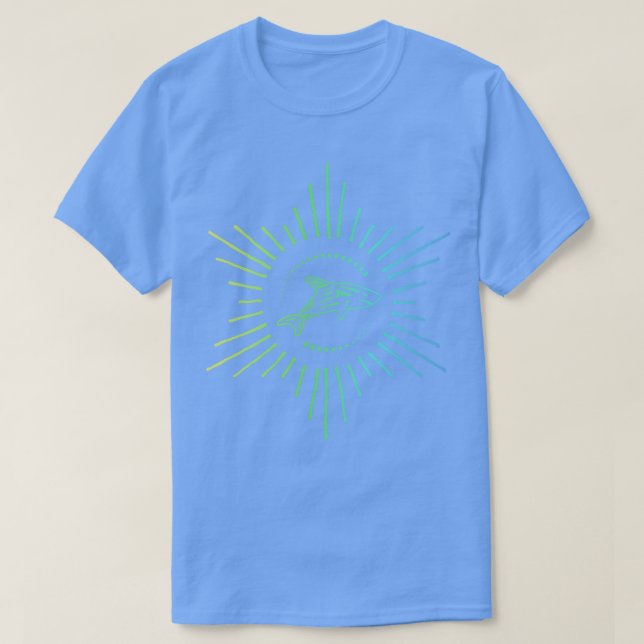 Vibrant Ocean Animal T Shirt (Design framsida)