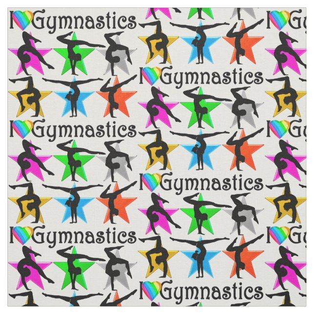 VIBRANT OCH FÄRG I KÄRLEK GYMNASTICS FABRIC TYG (Provkarta)