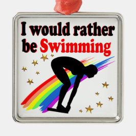 VIBRANT OCH FÄRG SKULLE JAG SNARARE VARA SVÄLJARE JULGRANSPRYDNAD METALL