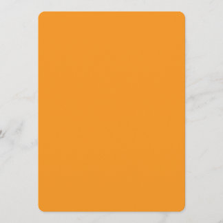 “Vibrant Orange Minimal Card” Meny