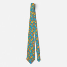 Vibrant Paisley Delight: Bright Orange och Gult