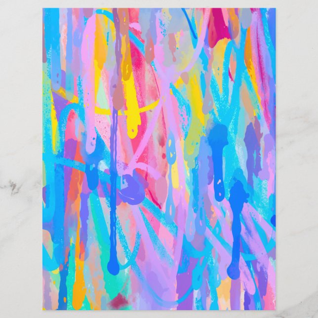 Vibrant Papper för Cascade-skrapbok (Framsida)