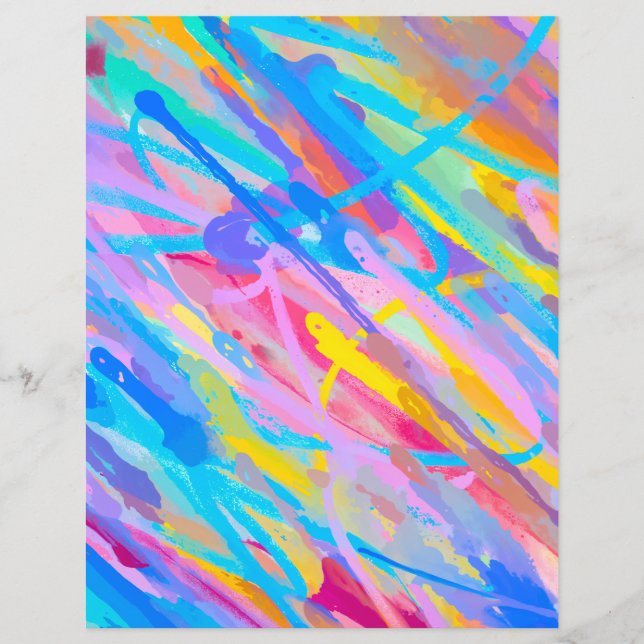 Vibrant Papper för Cascade-skrapbok (Framsida)