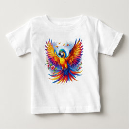 Vibrant Parrot Symphony T Shirt