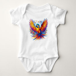 Vibrant Parrot Symphony T Shirt