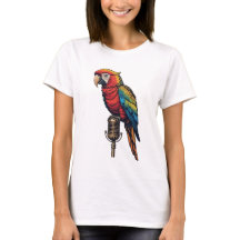 Vibrant Parrot t-shirt