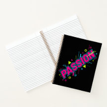 Vibrant Passion Typografi - Retro 90-tal Pop Art E