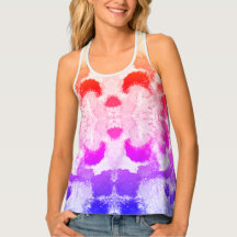 Vibrant Pastel Symmetry - Abstrakt Texturerad kons