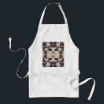 Vibrant Pastel Symmetry - Abstrakt Texturerad kons Förkläde<br><div class="desc">Fet och uttrycksfull abstrakt design med pastel-struktur och speglad symmetri,  perfekt för snyggt-dekor och tillbehör.</div>