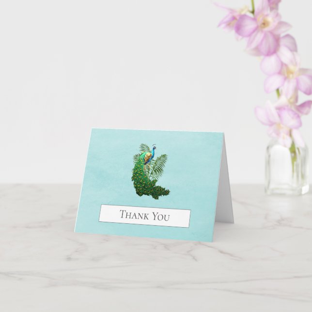 Vibrant Peacock Tack | Uppehåll kort (Orkide)