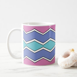 Vibrant Peaks ZigZag Kaffemugg
