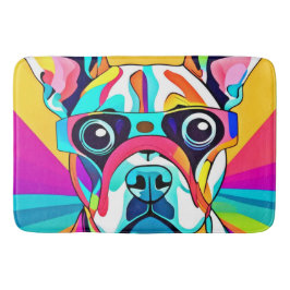 Vibrant Pet Glass-design Badrumsmatta