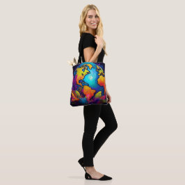 Vibrant Planet - Tropiskt jorddesign Tygkasse