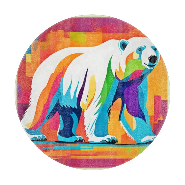 Vibrant Polar Bear (Framsidan)
