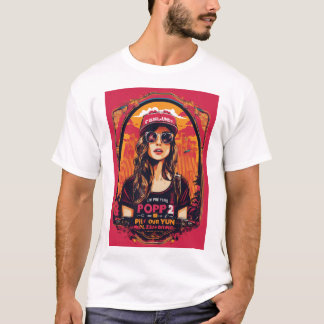 Vibrant pop Art-uttryck T-Shirt-samling T Shirt