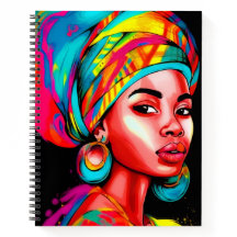 Vibrant Porträtt med färgat hörlskrot