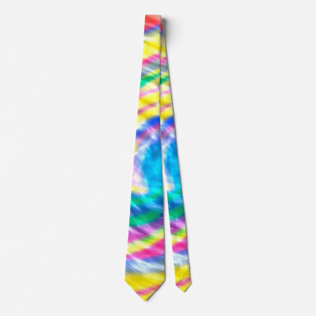 Vibrant Psychedelic Tie Dye Slips (Framsida)
