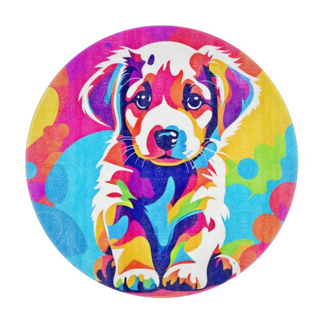 Vibrant Puppy Art (Framsidan)
